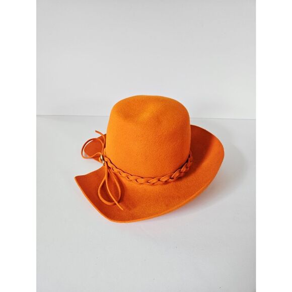 Vintage Glenover Henry Pollak Felted Wool Notched Brim Rancher Fedora Derby Hat main image 7